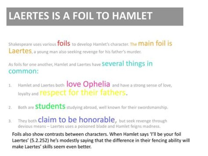 What is Laertes famous for