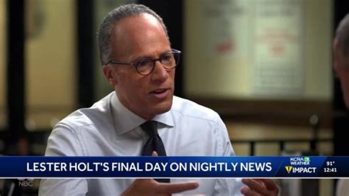 What is Lester Holt salary
