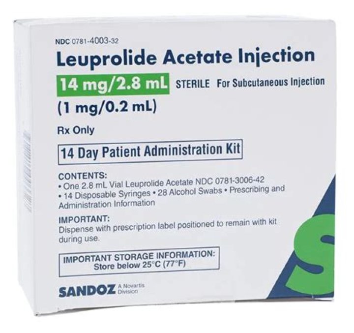 What is leuprolide used for