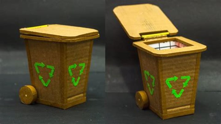 What is made from cardboard