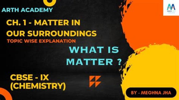 What is matter Class 9 CBSE
