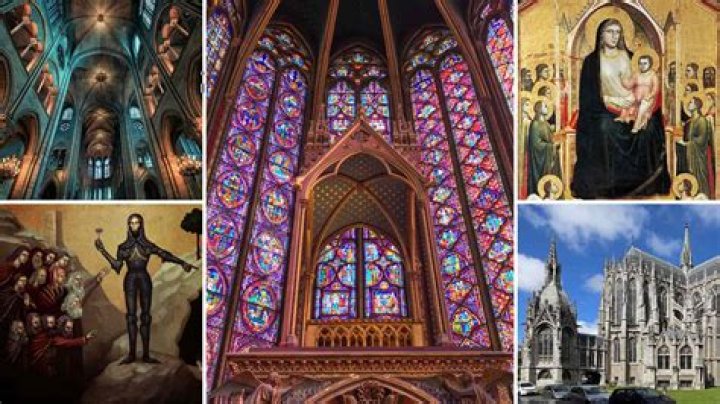 What is medieval Gothic art