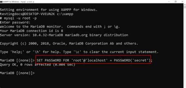 What is MySQL root password