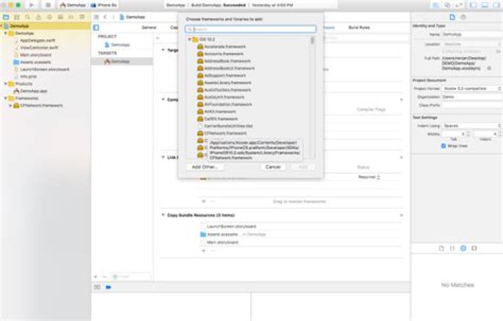 What is navigator in Xcode