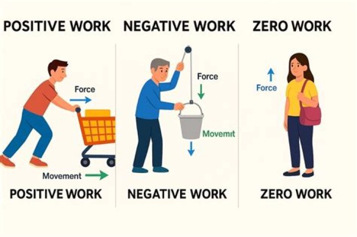 What is negative work done