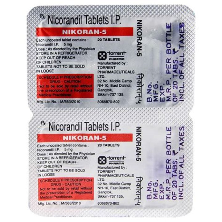 What is Nikoran tablet for