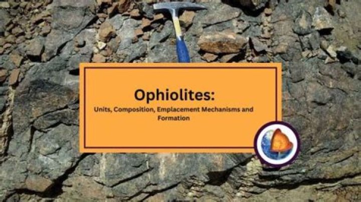 What is ophiolite used for