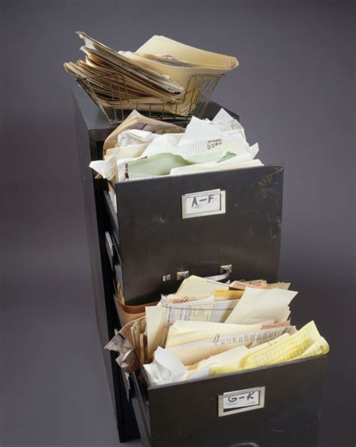 What is paper filing system