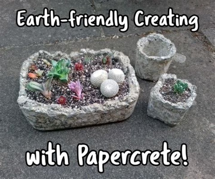 What is Papercrete used for