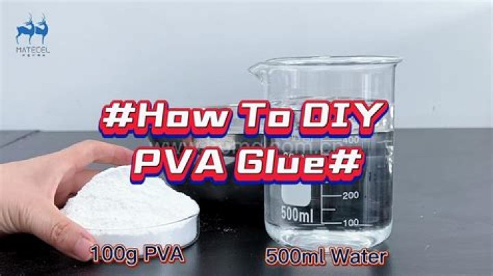 What is PVA glue made from