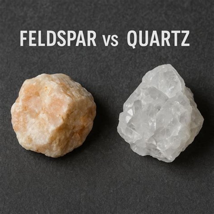 WHAT IS quartz and feldspar