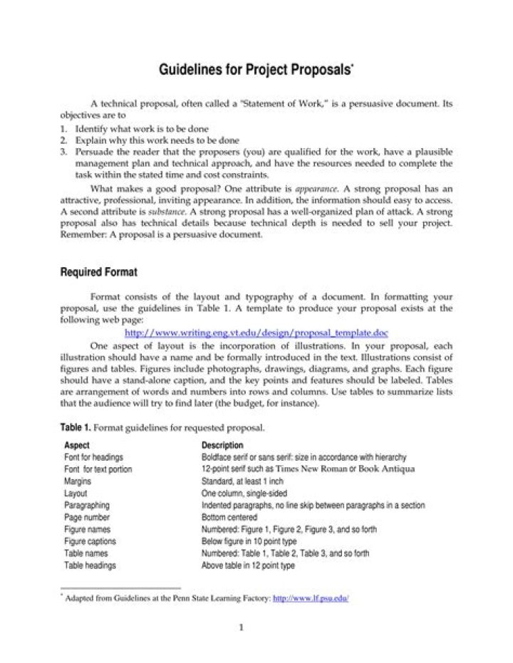 What is report and proposal