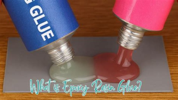 What is resin glue made of