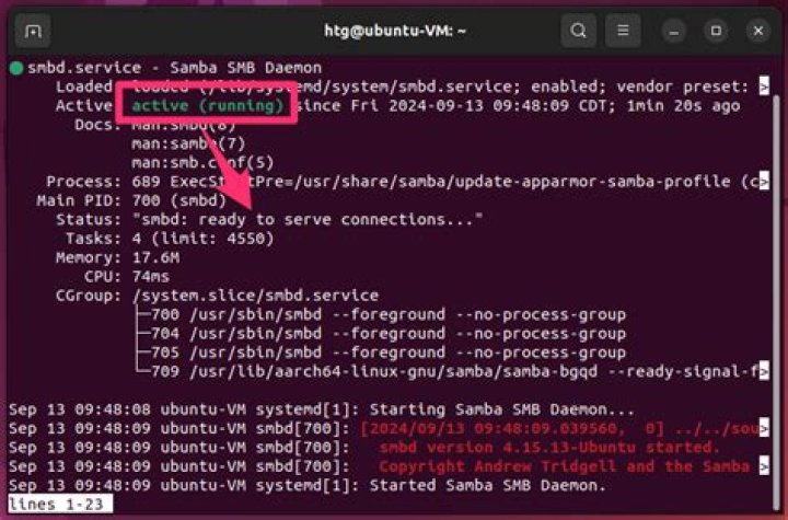 What is Samba user