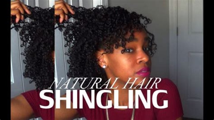 What is shingling your hair