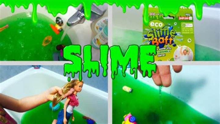 What is slime bath made of