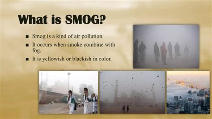 What is smog and its types