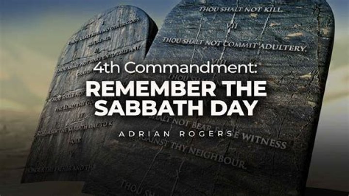 What is the 4th commandment