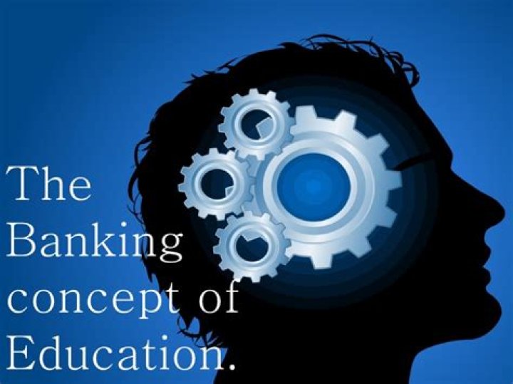 What is the banking concept of oppressive education