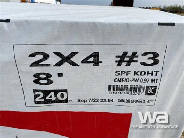 What is the cost of a 2x4x8