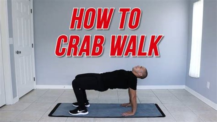What is the crab walk exercise