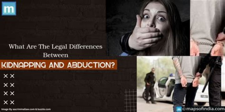 What is the difference between kidnapping and unlawful imprisonment