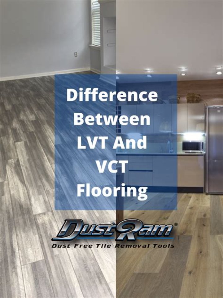 What is the difference between VCT tiles and vinyl sheet flooring