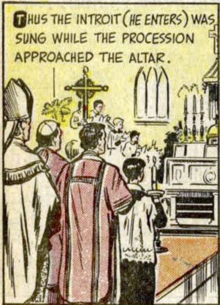 What is the Introit of mass