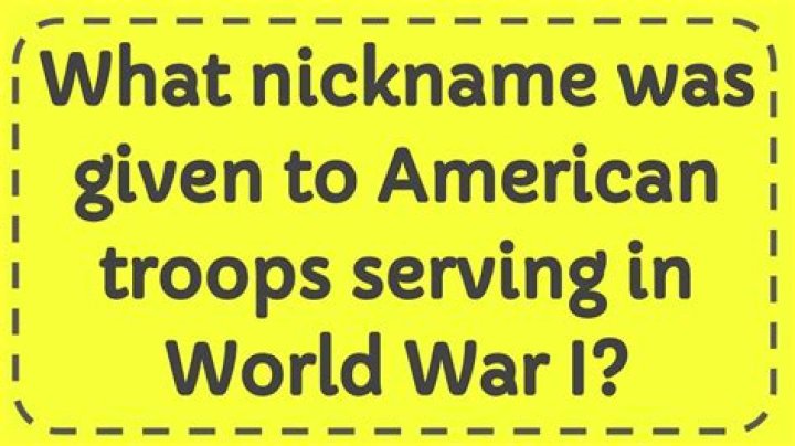 What is the nickname for World War 1