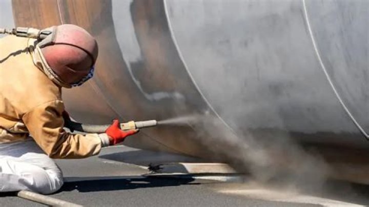 What is the process of shot blasting