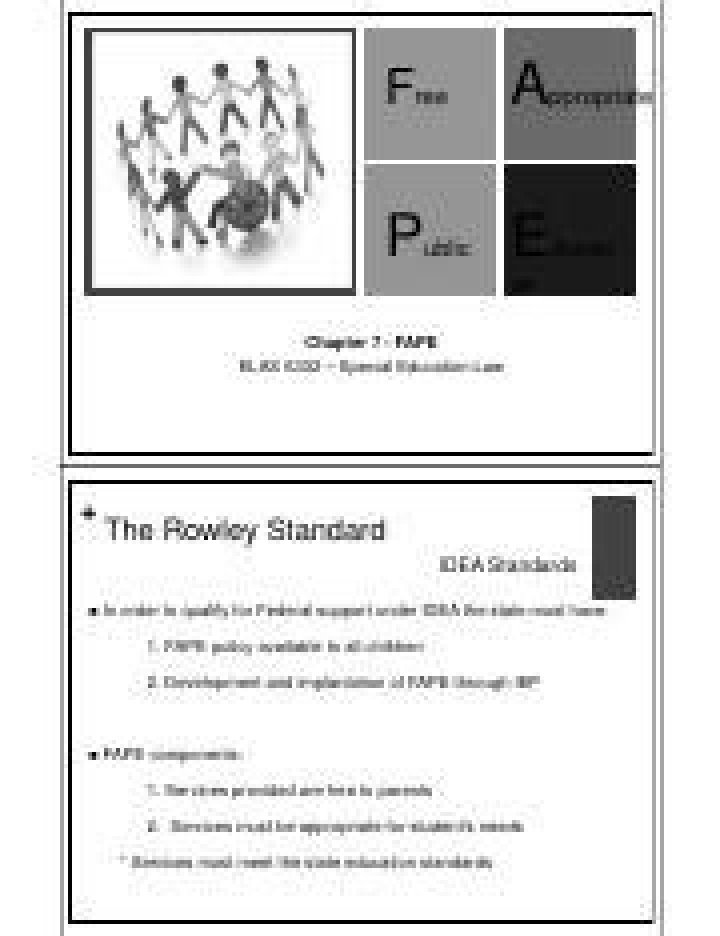 What is the Rowley standard