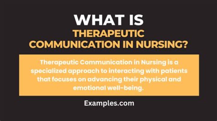 What is therapeutic nursing