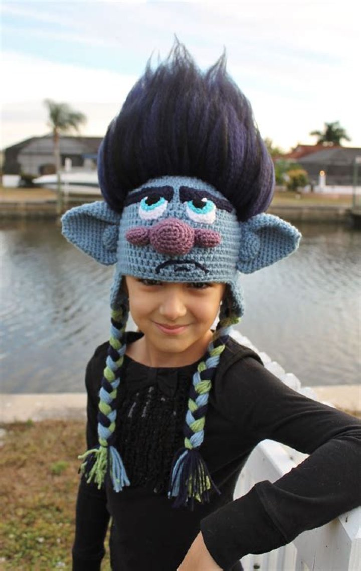 What is troll hair made of