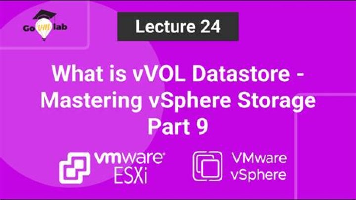 What is VVol Datastore