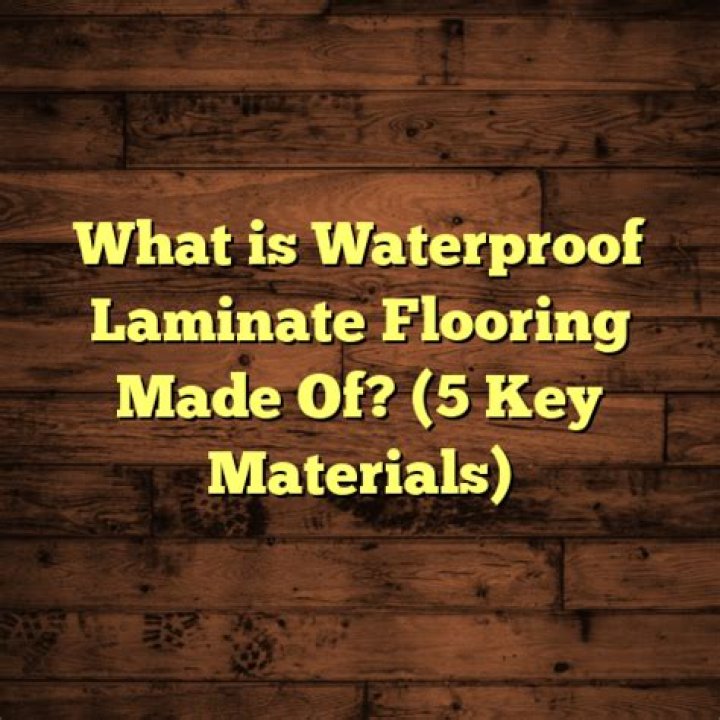 What is waterproof laminate