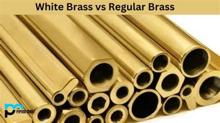 What is white brass made of