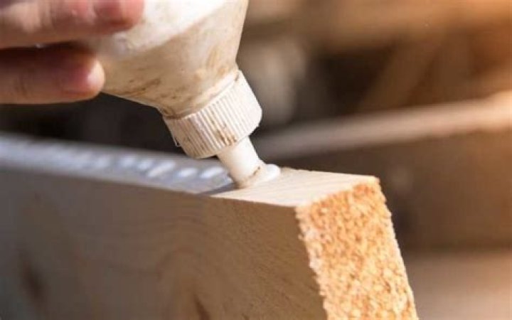 What is wood glue made from