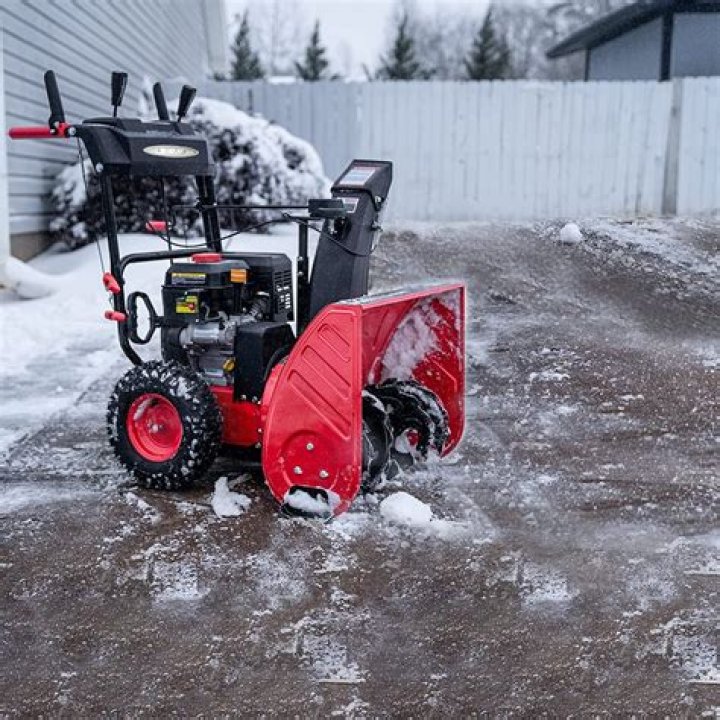What kind of gas do snow blowers use