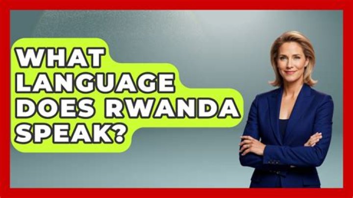 What language Rwanda speak