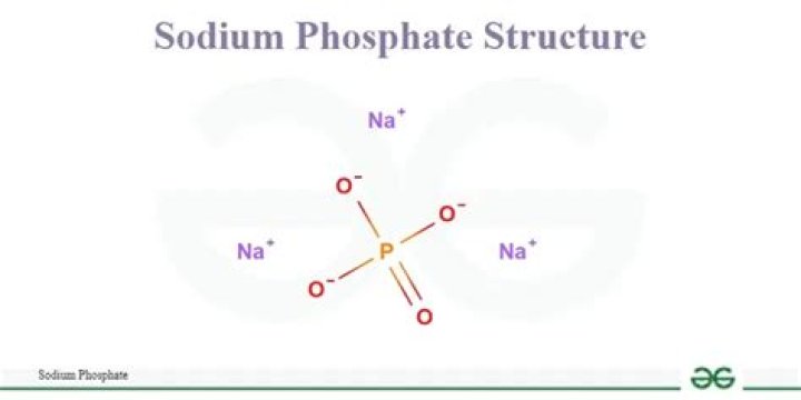 What makes sodium phosphate