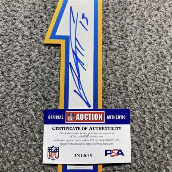 What number is Keenan Allen
