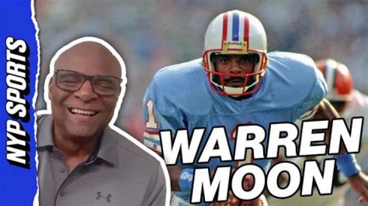 What number was Warren Moon