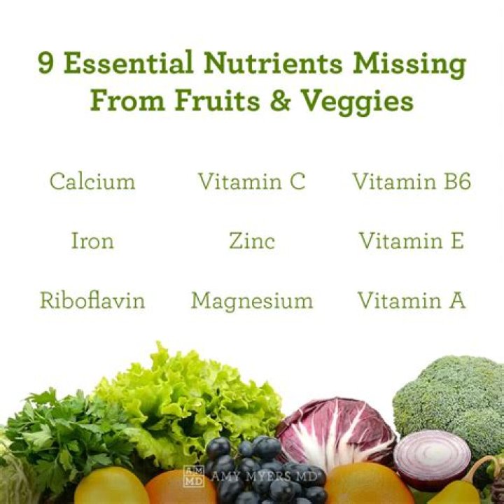 What nutrients do you get from fruits and vegetables