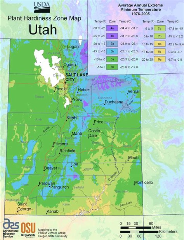 What planting zone is Heber City Utah