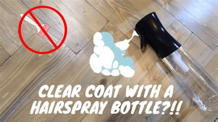 What removes Hairspray wood