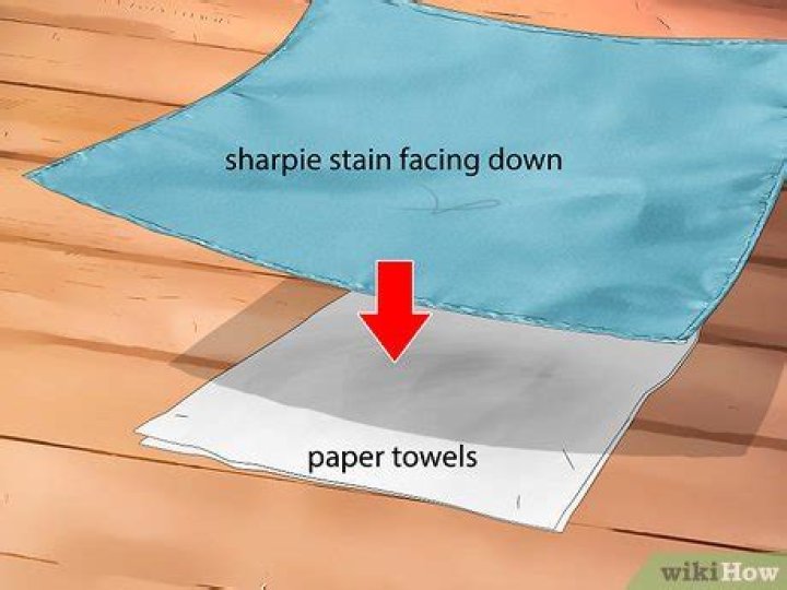 What removes Sharpie from fabric