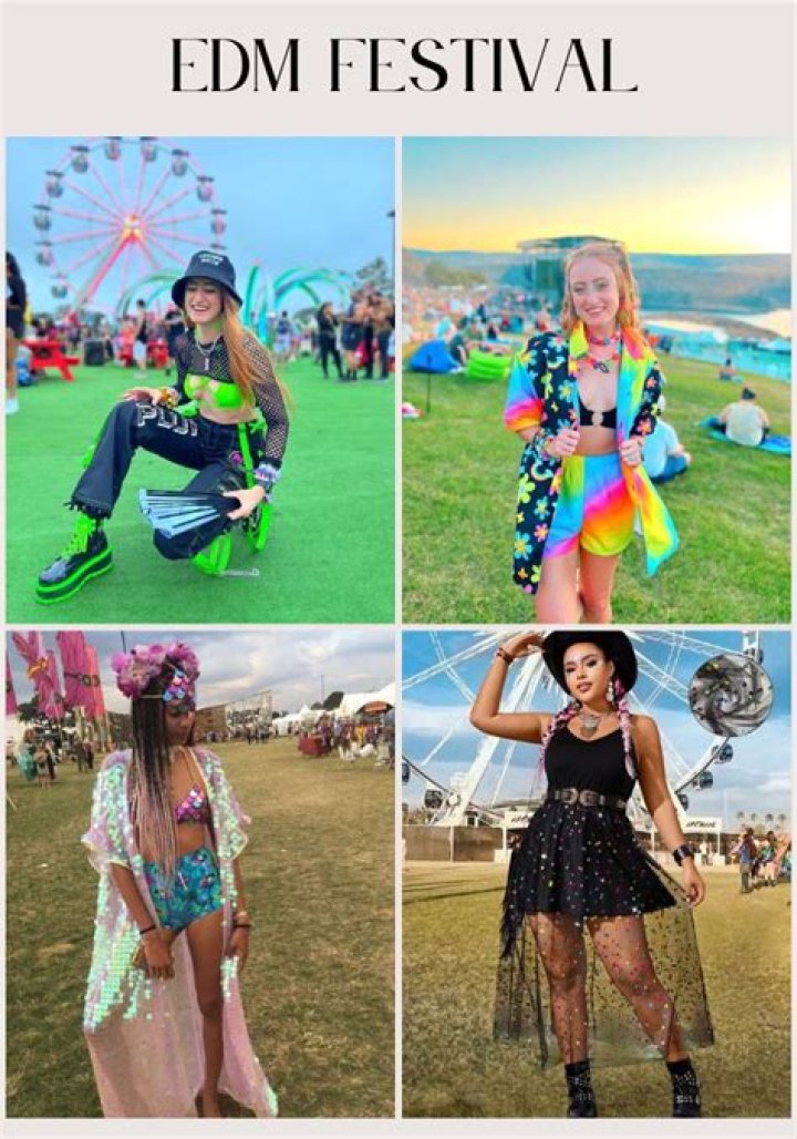 What should I wear to EDM music festival