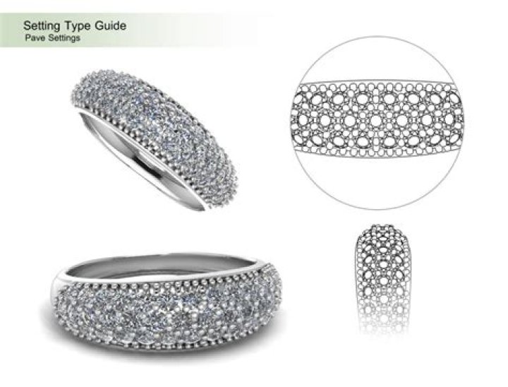 What size are pave diamonds