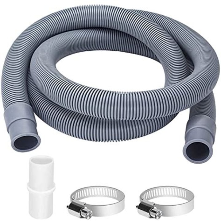 What size is a washing machine drain hose