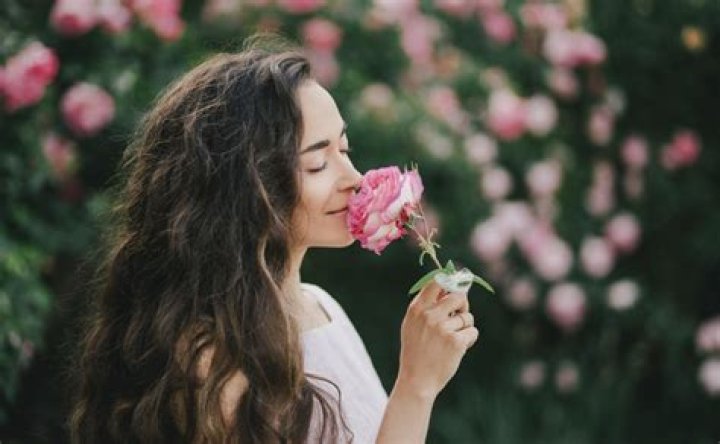 What smells good with roses